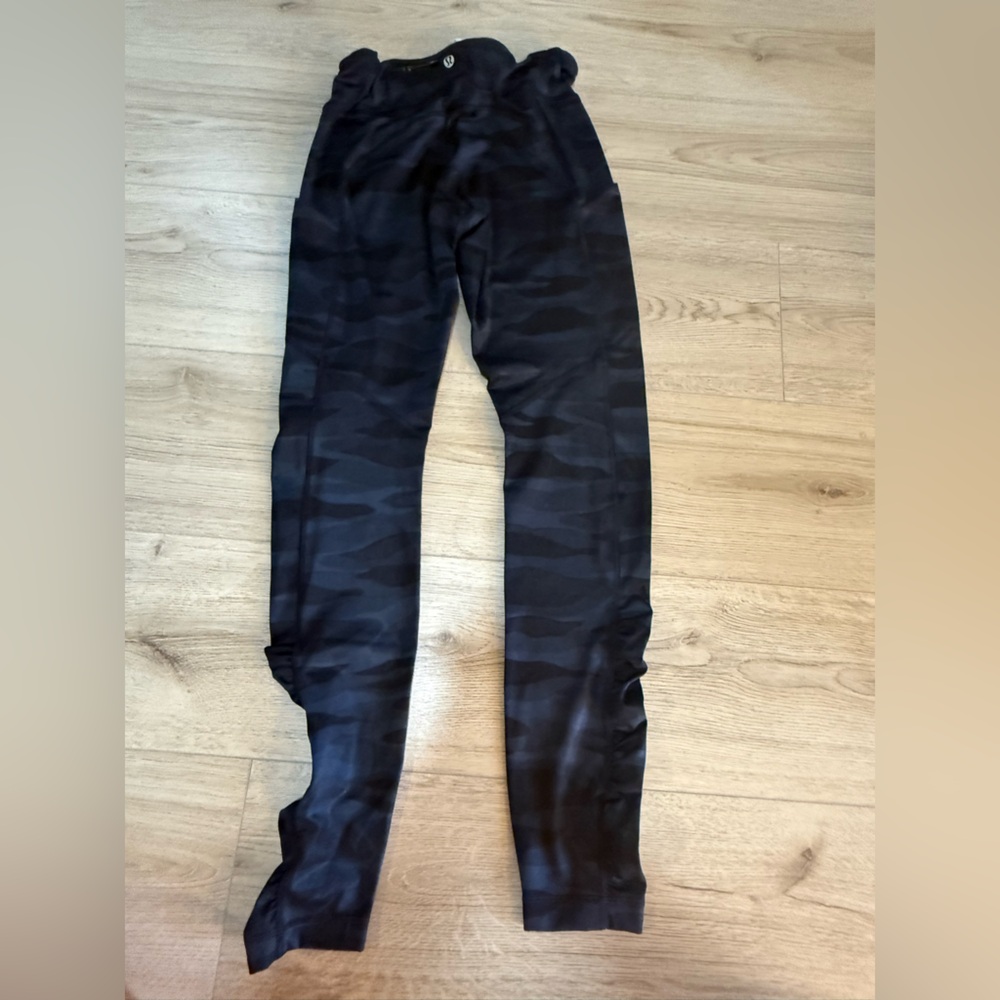 Lululemon blue camo leggings